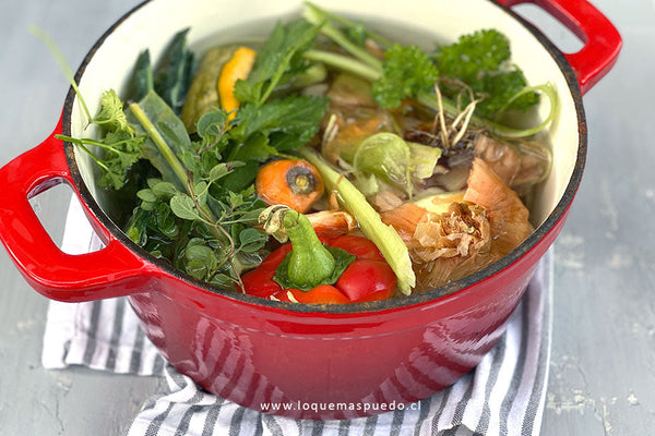 CALDO DE VERDURAS RESIDUO CERO