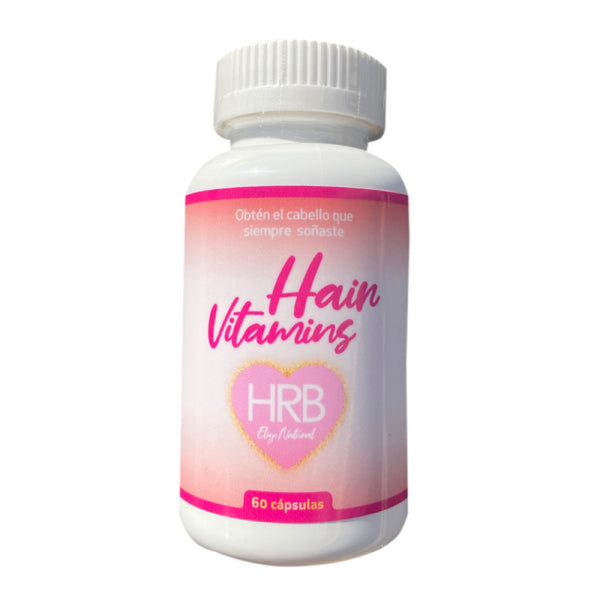 Vitaminas para el cabello HRB organic (60 capsulas)