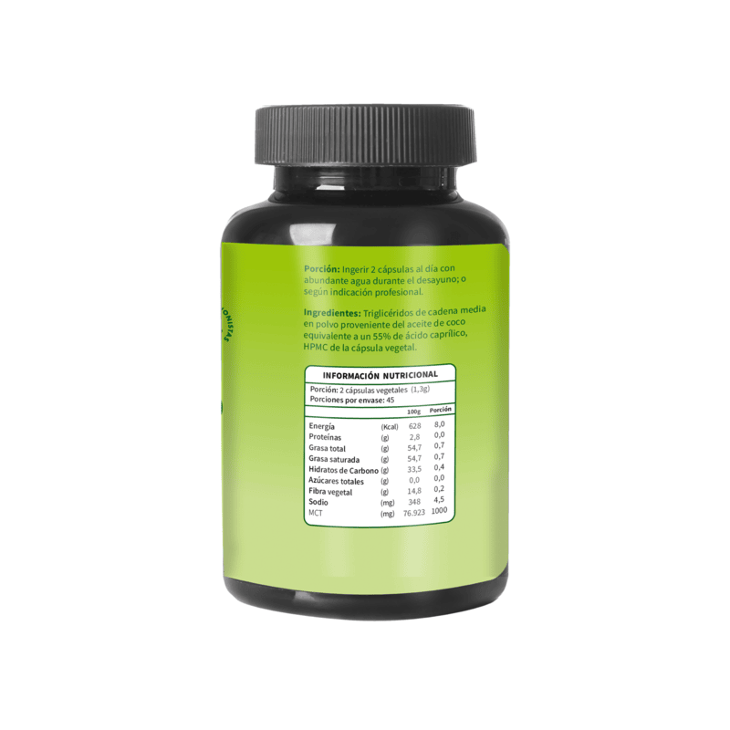 Ácido Caprílico (500 mg - 90 caps)