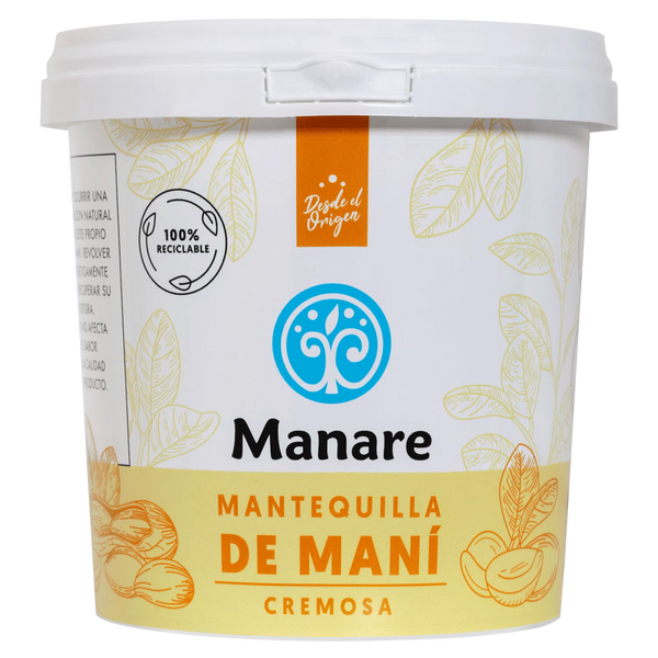 Mantequilla de maní orgánica Manare (kilo)