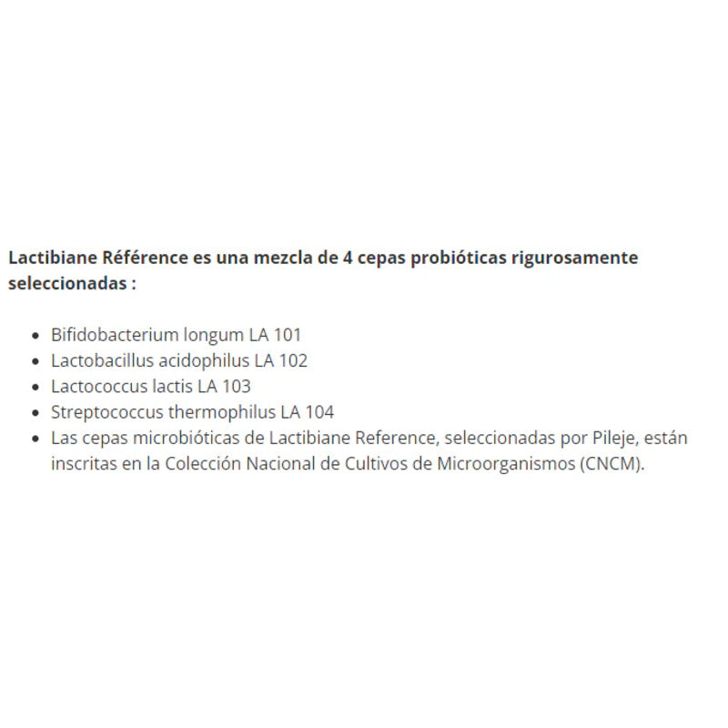 Lactibiane Reference - Probióticos (30 caps)