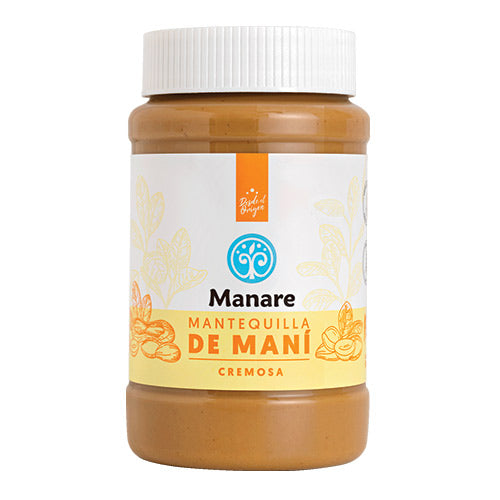 Mantequilla de mani orgánica Manare (500gr)