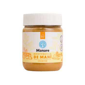 Mantequilla de maní orgánica Manare (250gr)