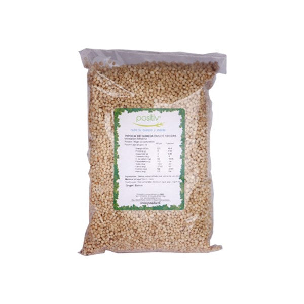 Pipocas de quinoa endulzadas con miel y azúcar (120 g)